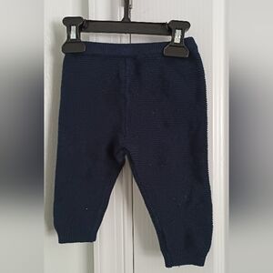 Baby boy's knit jogger